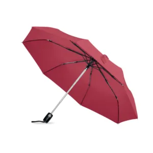 Parapluie tempête automatique en pongé 190T personnalisable - Bordeaux