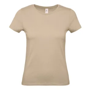 T-shirt femme col rond 145 g/m² personnalisable - Sand