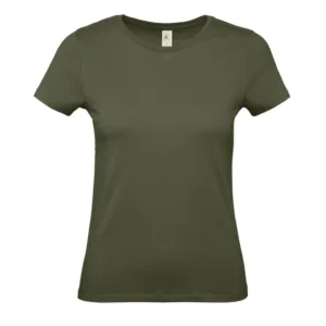 T-shirt femme col rond 145 g/m² personnalisable - Urban Khaki