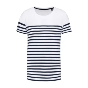 White/Navy Stripes