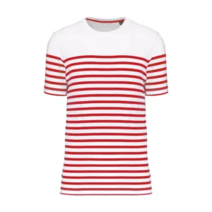 White / Red Stripes
