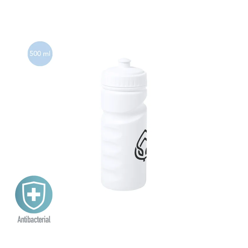 Gourde antibactérienne personnalisable PE 500 ml - vue 2
