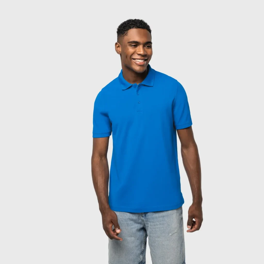 Polo piqué manches courtes homme coton 180g Kariban K241 - face