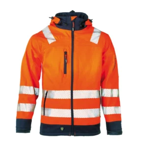 Fluorescent Orange/Navy