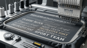 police pour borderie pro