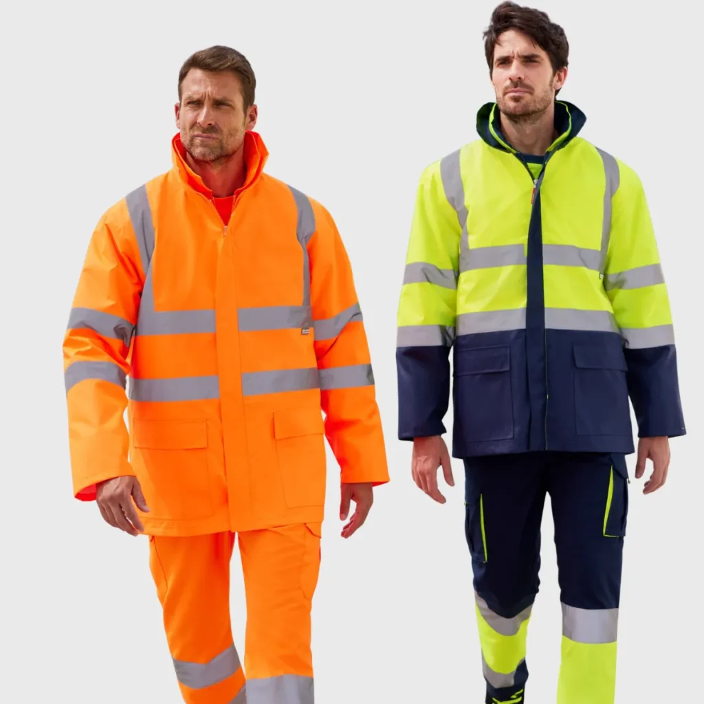 Parka 4 en 1 haute visibilité bicolore — VELILLA