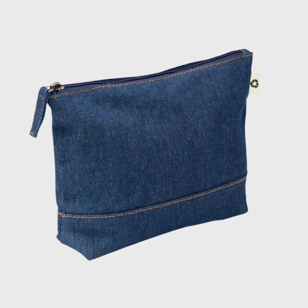 Trousse de toilette compacte polyester - coloris Bleu