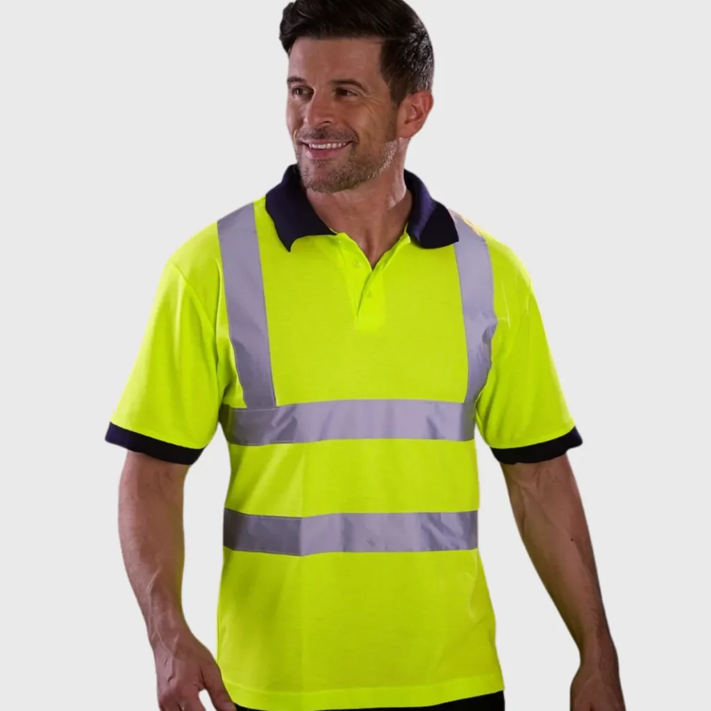 Polo haute visibilité unisexe polyester 210 g/m² — YOKO