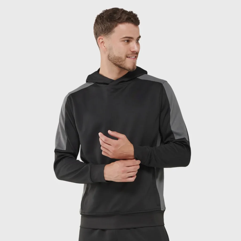 Sweat à capuche zippé team polyester 250 g/m² — FINDEN+HALES