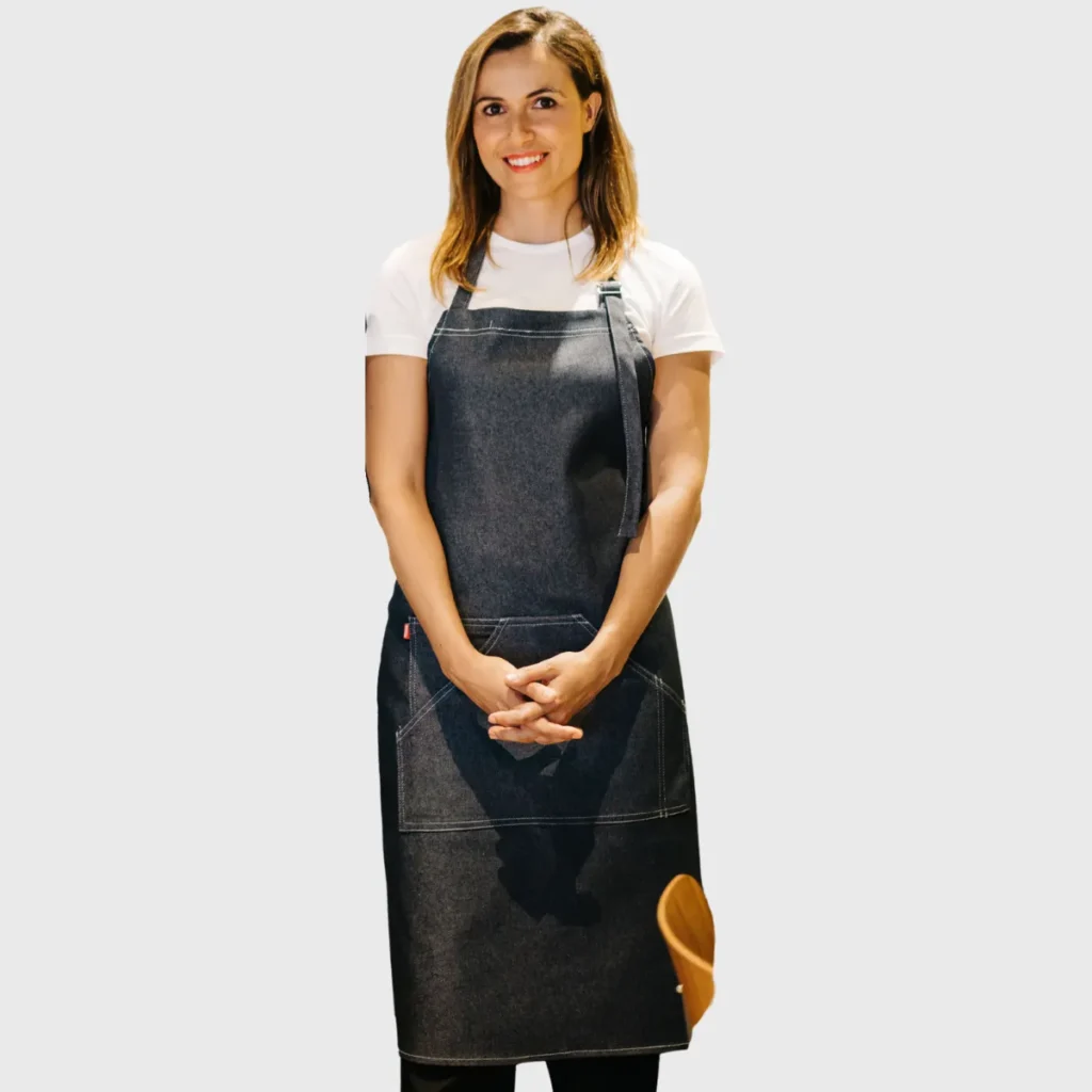Tablier denim long professionnel — VELILLA