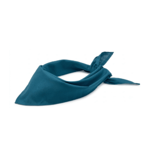 Bandana multifonctions triangle polyester coton - Bleu Marine