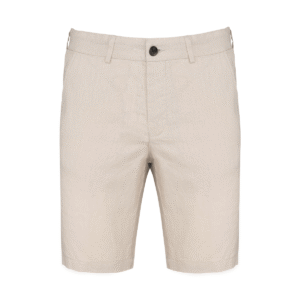 Bermuda en lin homme 210 g/m² — Spasso SP711 - Linen Sand
