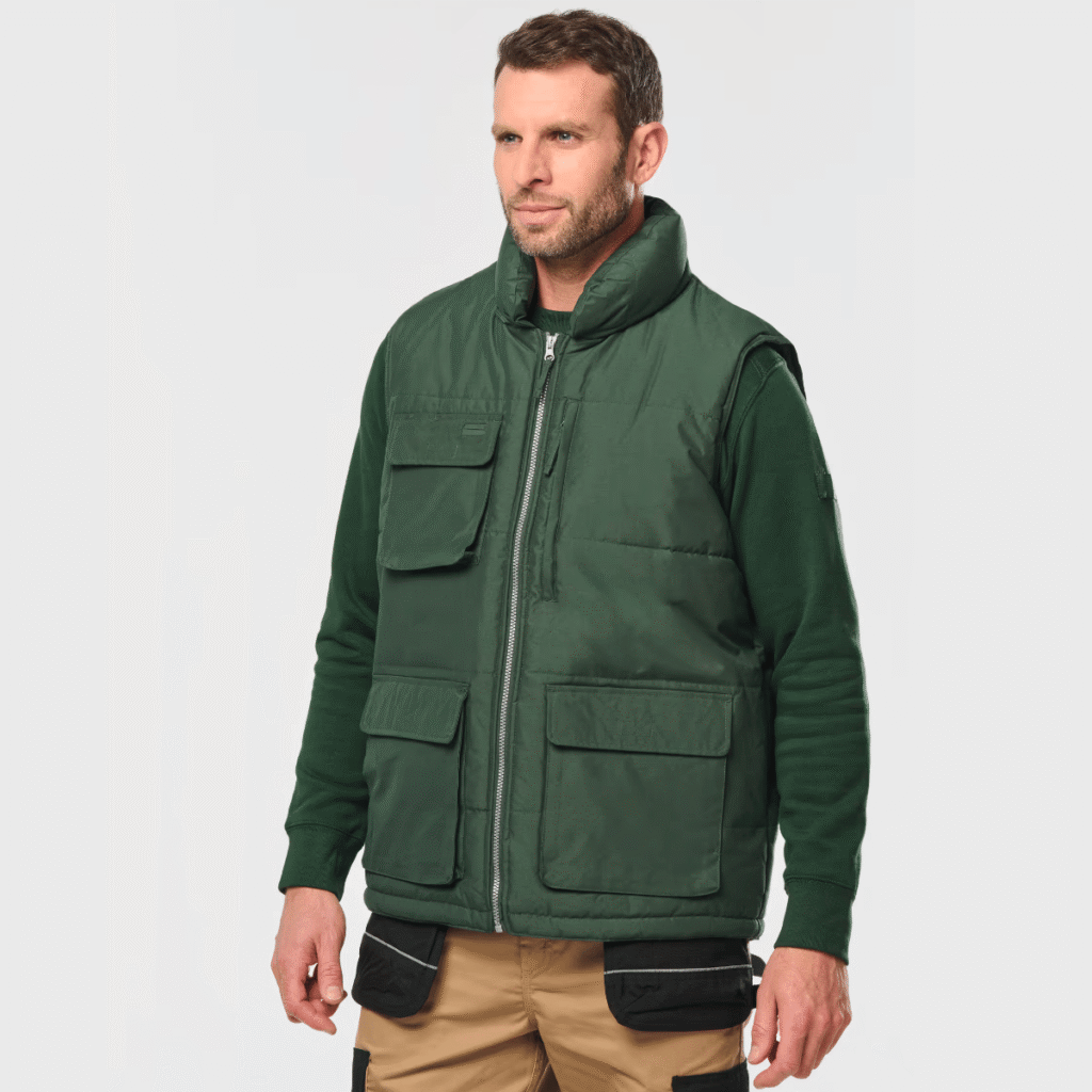Bodywarmer matelassé imperméable homme — WK. DESIGNED TO WORK WK615