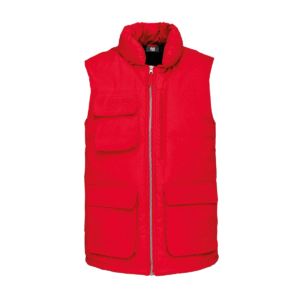 Bodywarmer matelassé imperméable homme — WK. DESIGNED TO WORK WK615 - Red