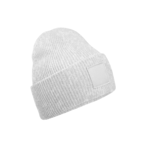 Bonnet à patch carré ton sur ton — Beechfield BF336R - Cloud Grey