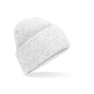 Bonnet à large revers recyclé — Beechfield BF385R - Cloud Grey