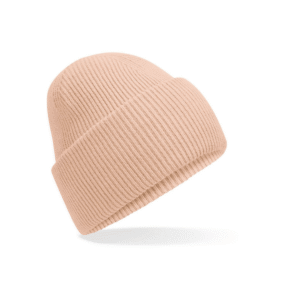 Bonnet à large revers recyclé — Beechfield BF385R - Peach