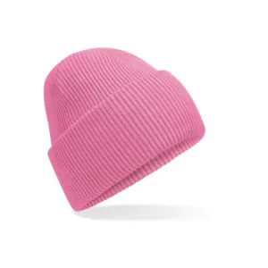 Bonnet à large revers recyclé — Beechfield BF385R - Rose