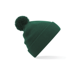 Bonnet pompon enfant acrylique 340 g/m² — Beechfield BF426B - Bottle Green