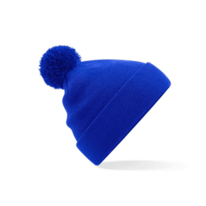 Bonnet pompon enfant acrylique 340 g/m² — Beechfield BF426B - Bright Royal