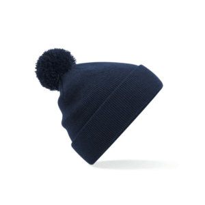 Bonnet pompon enfant acrylique 340 g/m² — Beechfield BF426B - French Navy