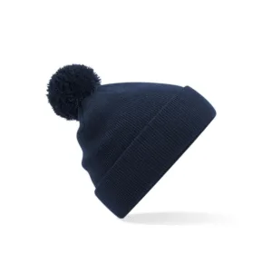 Bonnet pompon enfant acrylique 340 g/m² — Beechfield BF426B - French Navy