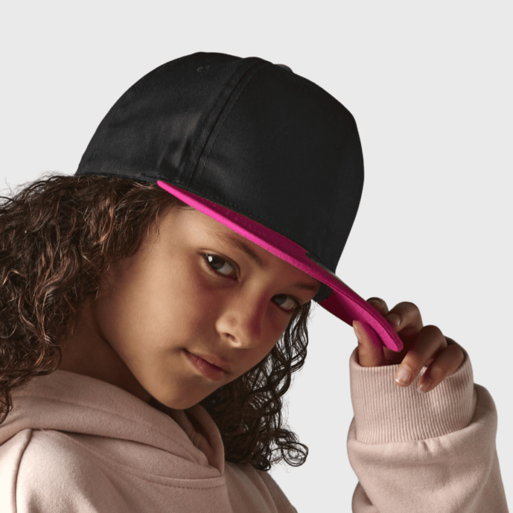 Casquette snapback enfant 5 panneaux coton 190 g/m² — Beechfield BF615