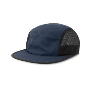 Casquette ventilée 5 panneaux recyclée 120 g — Atlantis AT285 - Navy