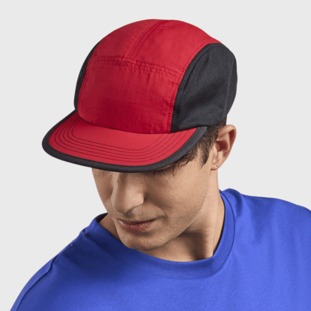 Casquette ventilée 5 panneaux recyclée 120 g — Atlantis AT285