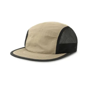 Casquette ventilée 5 panneaux recyclée 120 g — Atlantis AT285 - Stone