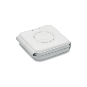 Station de charge pliable 3-en-1 sans fil ABS — MO2145 - Blanc