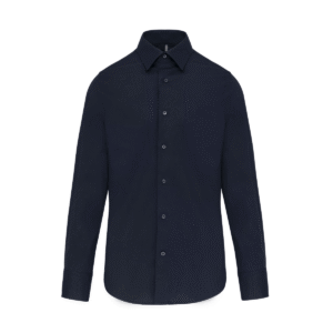 Chemise stretch homme coton élasthanne 120 g/m² — Kariban K529 - Navy