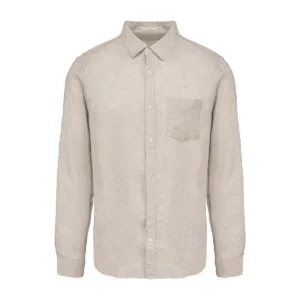 Chemise homme en lin coupe droite — Spasso SP504 - Linen