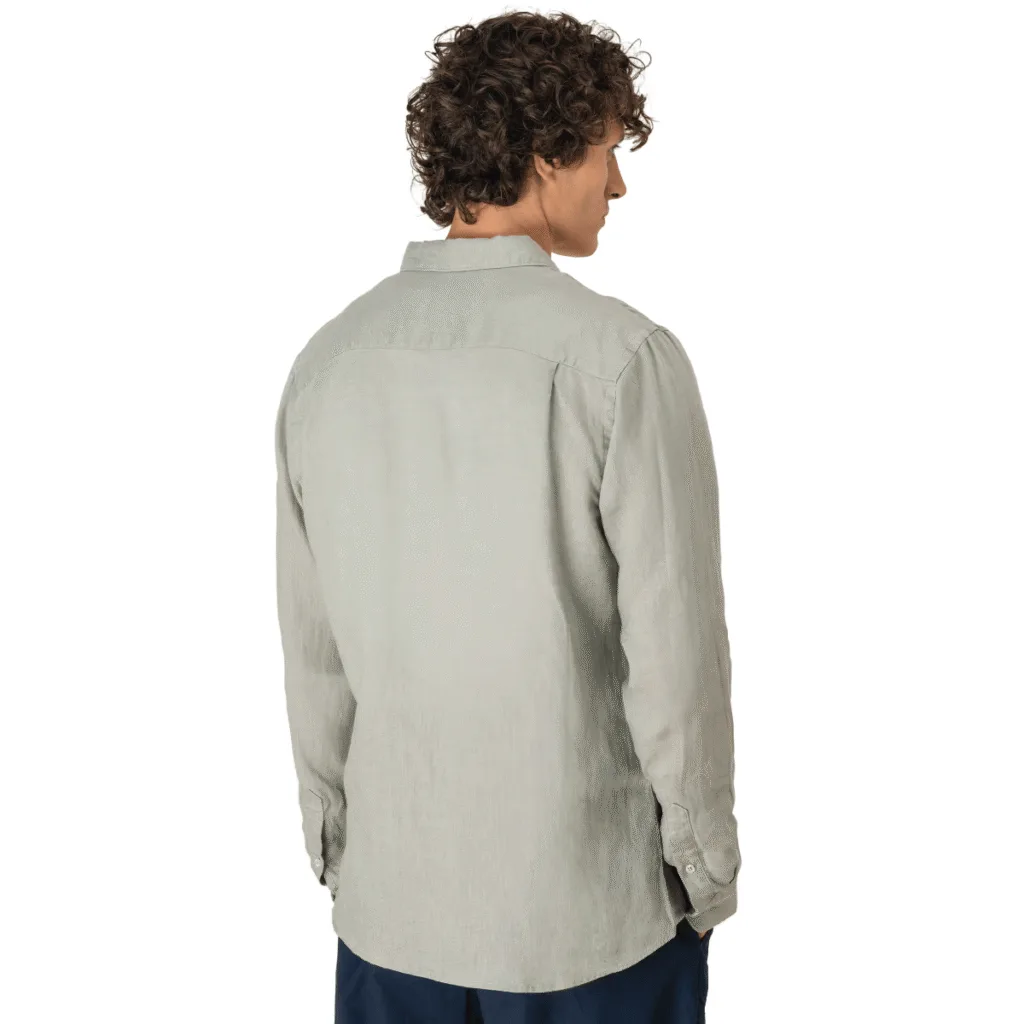 Chemise homme en lin coupe droite — Spasso SP504 - vue 1