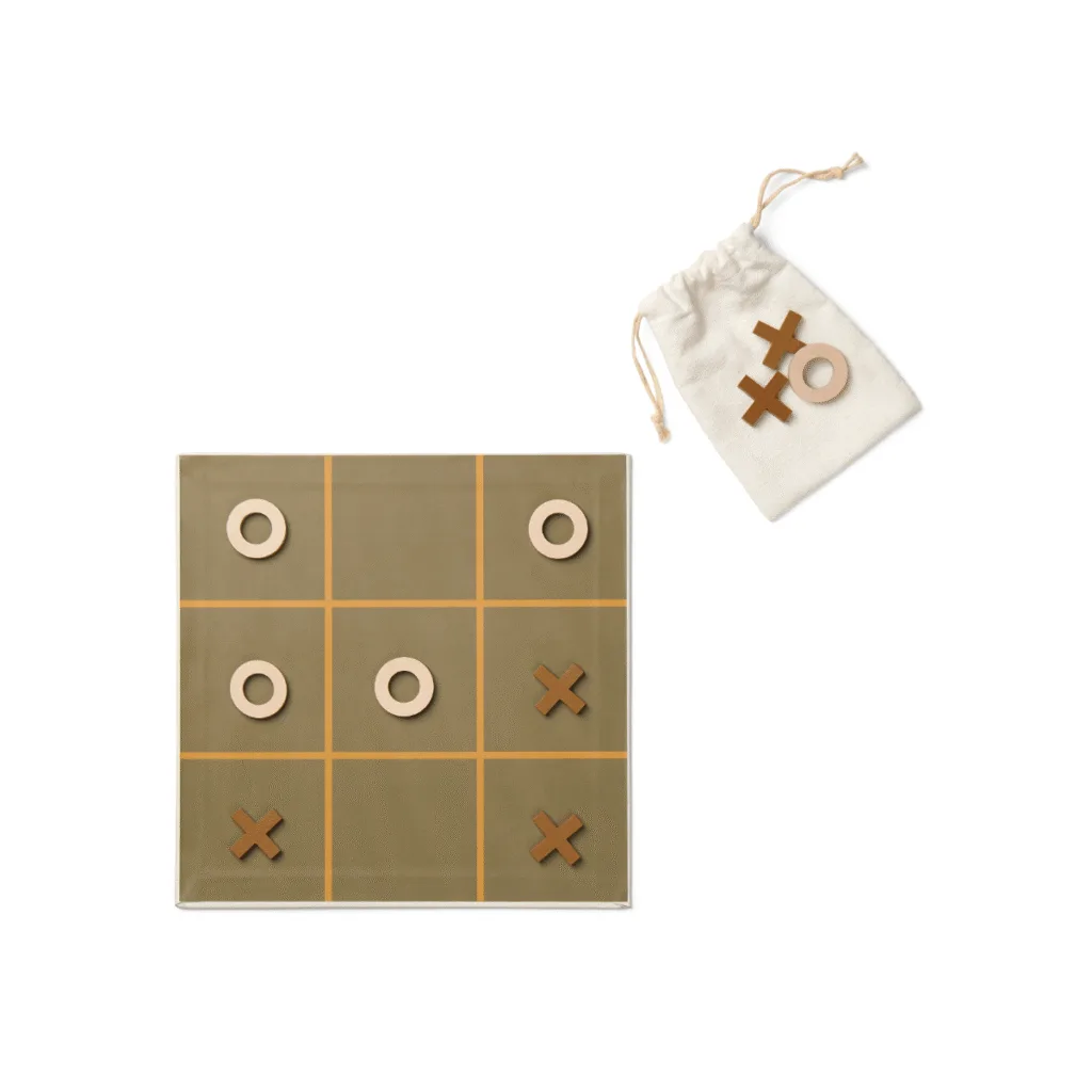 Coffret de jeux 3 en 1 bois et papier — VINGA Coffee - vue 3