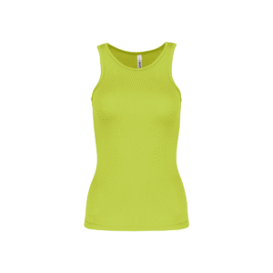 Débardeur de sport femme dos nageur polyester — Proact PA442 - Lime