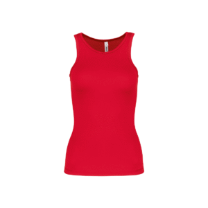 Débardeur de sport femme dos nageur polyester — Proact PA442 - Red