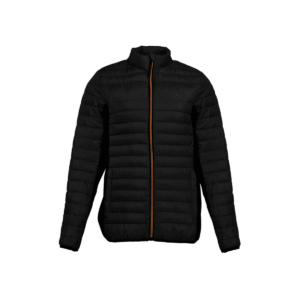 Doudoune femme bicolore polyester 180 g/m² — Pen Duick PK518 - Black/Black/Orange