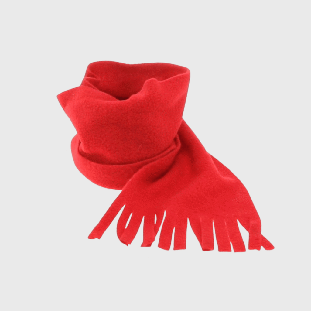 Écharpe enfant polaire à franges 180 g/m²