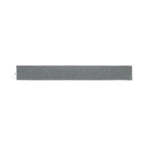 Foulard polyester recyclé extensible — Rafy - Blanc/Gris