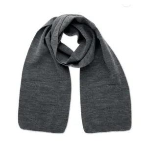 Foulard polyester recyclé extensible — Rafy - Blanc/Noir