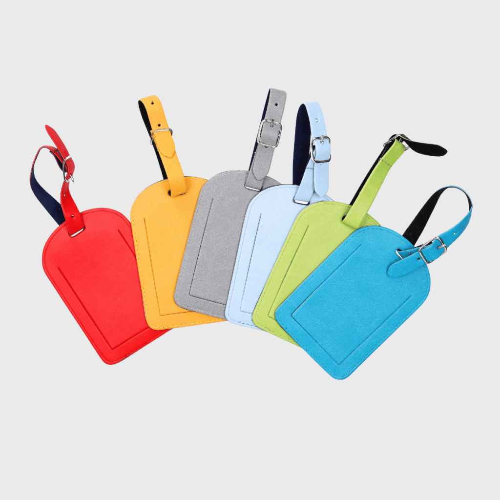 Étiquette à bagage 14 coloris — Made in France