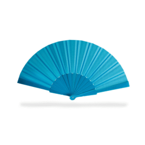 Éventail plastique ABS — 7 coloris - Bleu