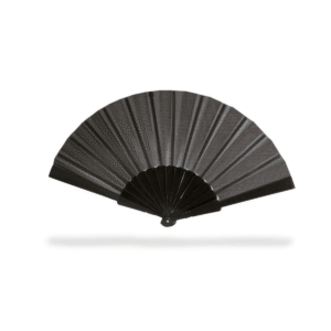 Éventail plastique ABS — 7 coloris - Noir