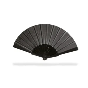 Éventail plastique ABS — 7 coloris - Noir