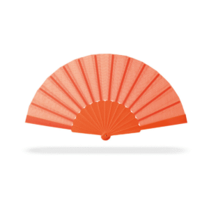 Éventail plastique ABS — 7 coloris - Orange