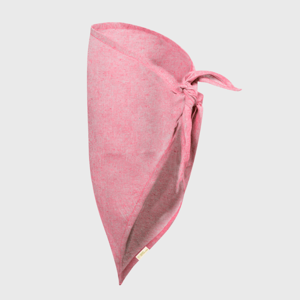 Foulard bandana triangulaire coton recyclé — Romin