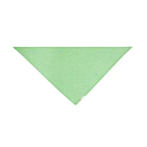 Foulard bandana triangulaire coton recyclé — Romin - Vert