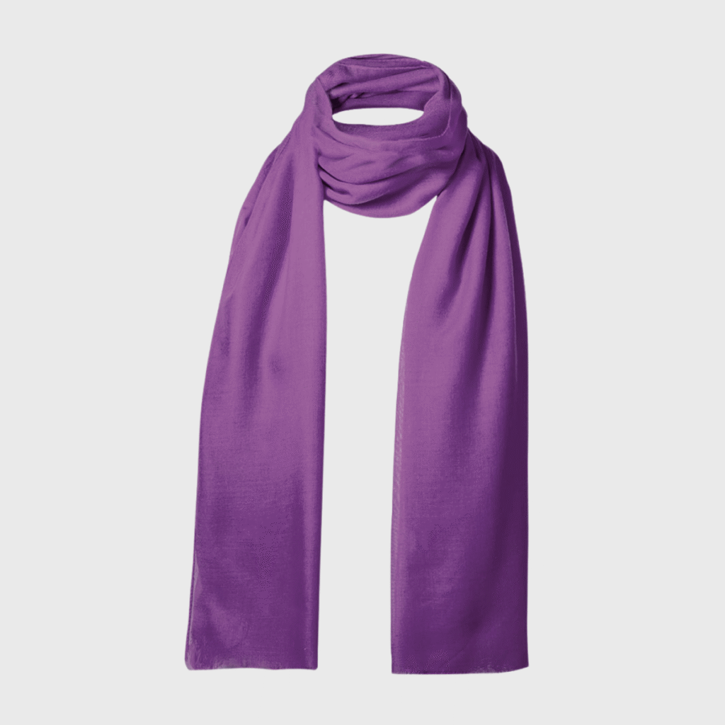 Foulard viscose lisse grand format 180 x 70 cm