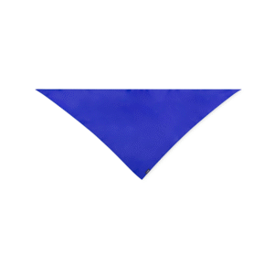 Foulard bandana triangulaire polyester recyclé rPET — Wasat - Bleu